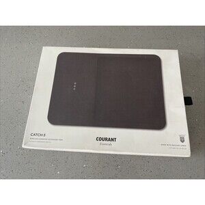 READ Courant Catch:3 Essentials Belgian Linen Wireless Charger & Valet Tray